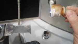 Ремонт смесителя душевой кабины замена. Shower faucet repair.