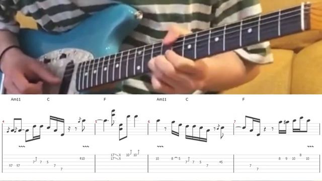 John Mayer - I don’t trust myself (guitar cover with tabs & chords) смотреть онлайн