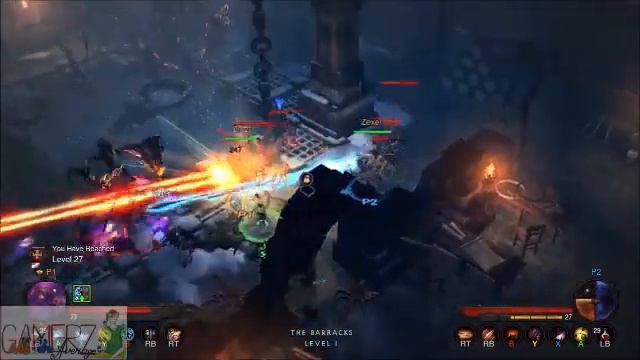 (Console) Diablo III Coop levels 24 - 30 Wizard and Demon Hunter - 3 hrs and 26 min смотреть онлайн
