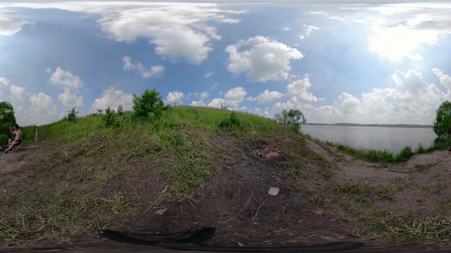 Первая рыбалка в этом году - зарисовочка. Видео 360 градусов GoPro Fusion. смотреть онлайн