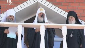 Патриарх посетил Казанскую Ключевскую пустынь