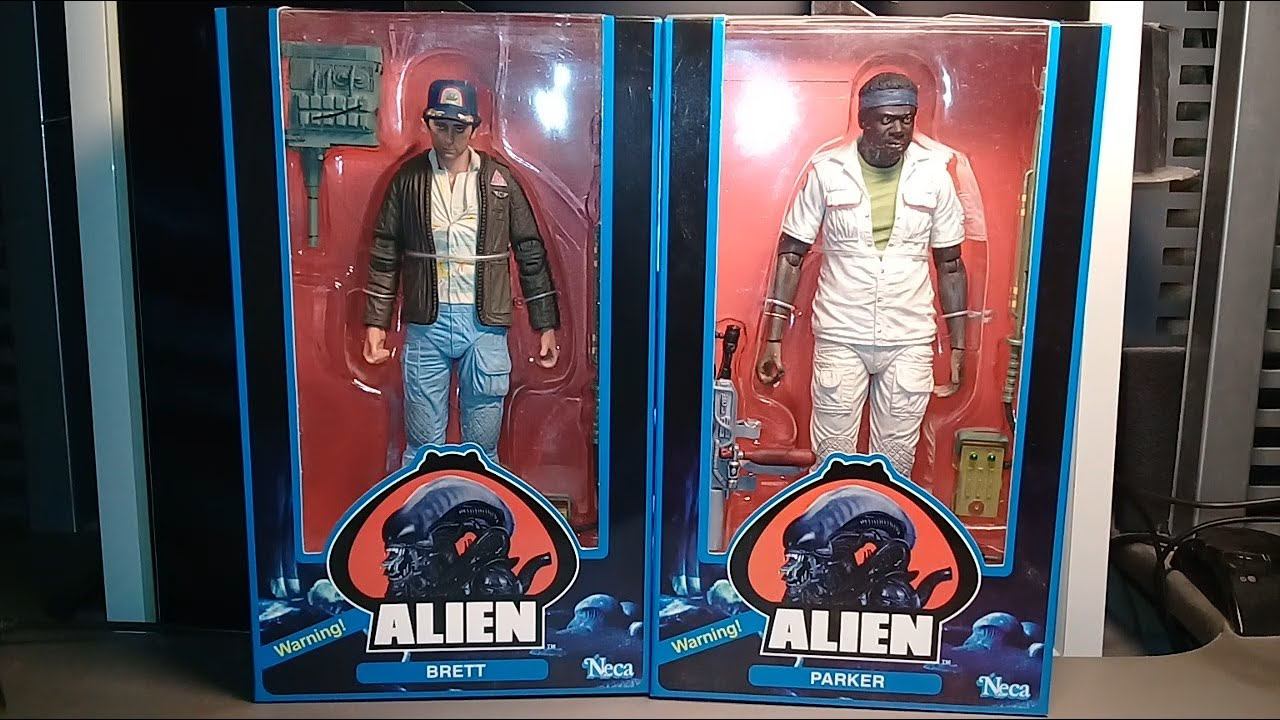 Review! Neca 2020 Brett and Parker 40th Anniversary Of The1979 Alien Film, Series 2! смотреть онлайн