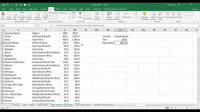 INDEX and MATCH in Excel | Advance Lookup Formula | Multiple Criteria Lookup | Unique Value list смотреть онлайн
