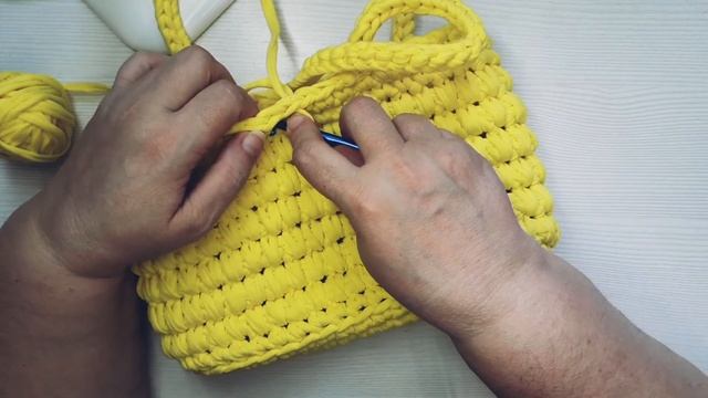 208❤Классная пляжная сумка крючком, для начинающих. смотреть онлайн