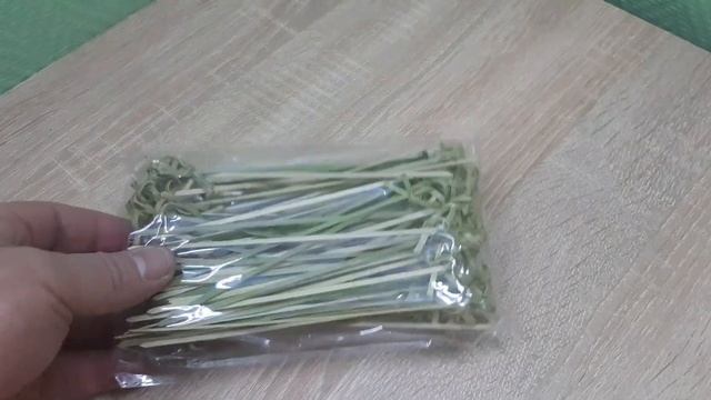 Шпажки для канапе бамбуковые «Узелок» [100шт] L=15см Prohotel бежевые арт 1038460 смотреть онлайн