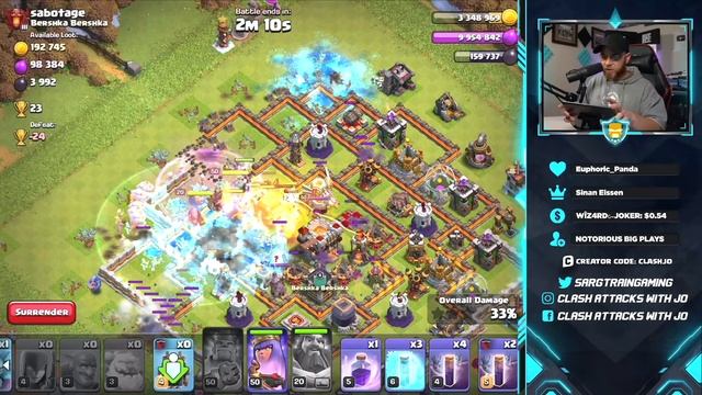 One of the Easiest TH 11 Attacks Ever! The BEST TH11 Attack Strategy for War in Clash of Clans смотреть онлайн