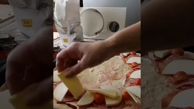 Пирог-пицца.