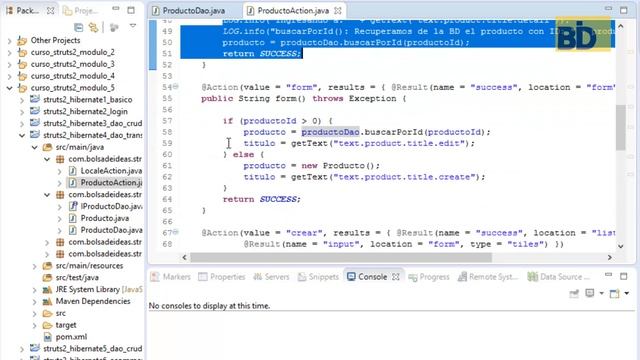 Curso Struts 2 - Módulo 5: Interceptor Transaction Manager смотреть онлайн