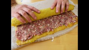 Жалею, что не готовил так раньше! Большой драник в духовке или вкуснятина из картофеля и мяса