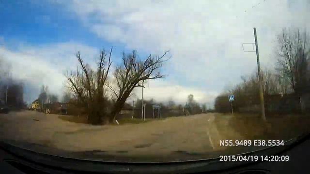 Ногинск - Электрогорск / Noginsk - Elektrogorsk 19/04/2015 (timelapse 4x) смотреть онлайн