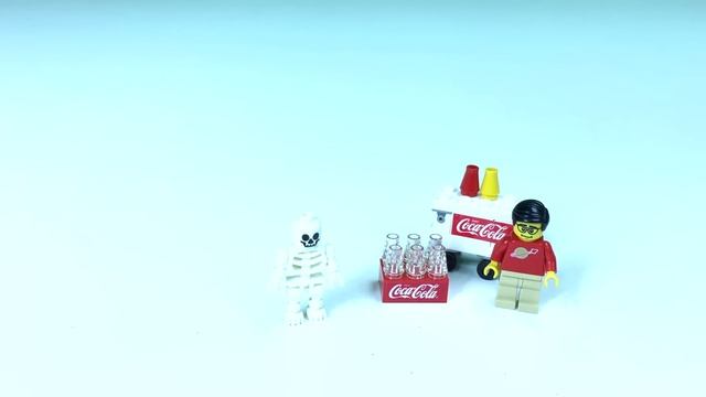 LEGO Studios 4072 Skeleton Coca Cola Japan Polybag from 2001 смотреть онлайн