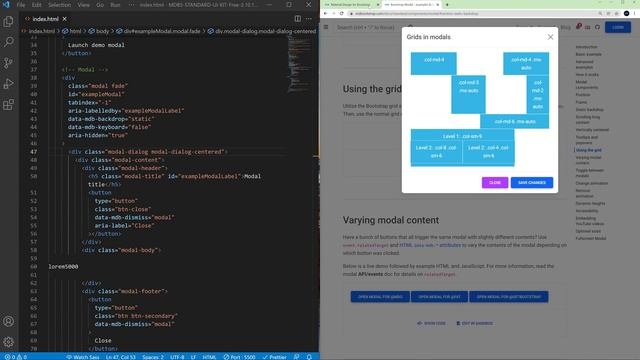 Modals in Bootstrap 5 | Learn basics and discover hidden options смотреть онлайн