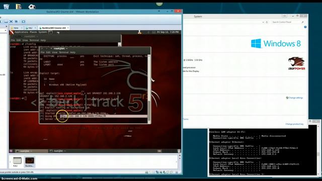 Backtrack 5 R3 Hack Windows 8.1 смотреть онлайн