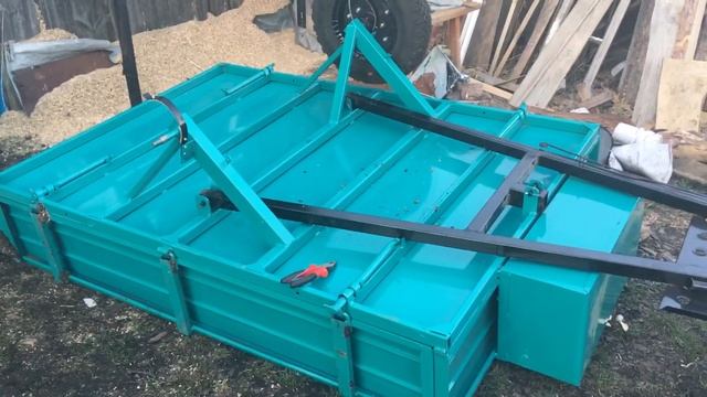 Сборка телеги мотоблока ТМ 500