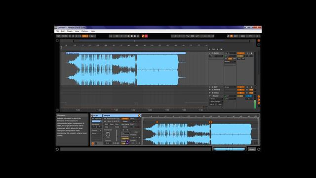 AbleTut 02. Работа с режимом Warp в Ableton Live смотреть онлайн