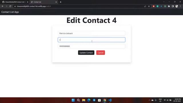 Contacts List project using React js and redux for Coding ninjas смотреть онлайн