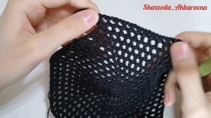 Тюбетейка (вязание крючком) / Tyubeteyka (kruchok)