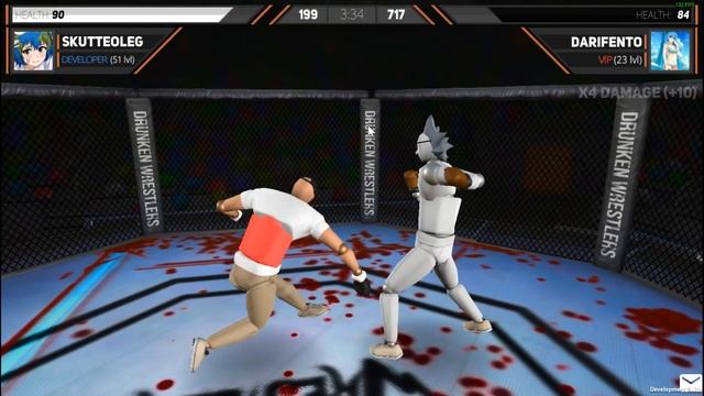 [Drunken Wrestlers 2] (OUTDATED) 20 Minutes Of Kickboxing Gameplay