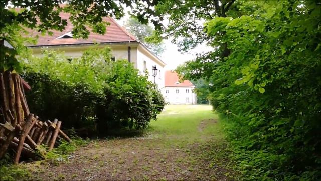 Poland. The Belinsky Palace.Old park. Польша. Дворец Белинских. Старый парк . смотреть онлайн