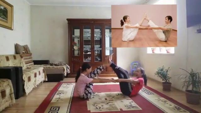 Йога челлендж *Асель и Айнура*