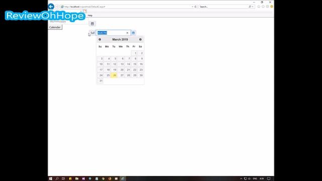 jquery datepicker show hide on custom button click смотреть онлайн