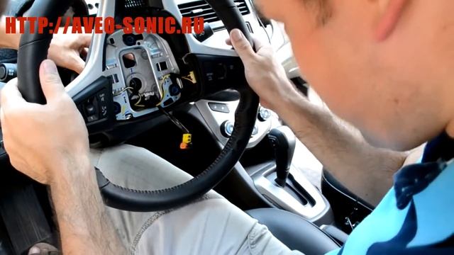 Установка руля от Chevrolet Sonic RS смотреть онлайн