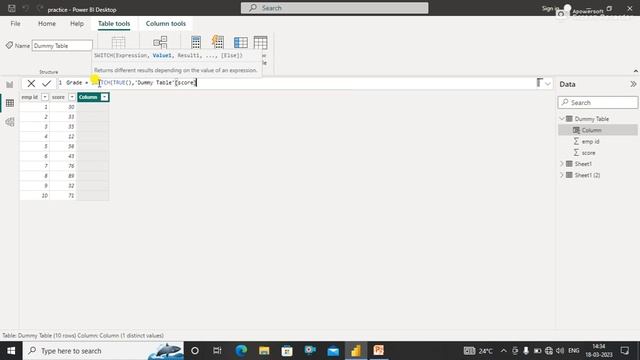 SWITCH function in power bi DAX | power query in Power bi | multiple criteria in power bi смотреть онлайн