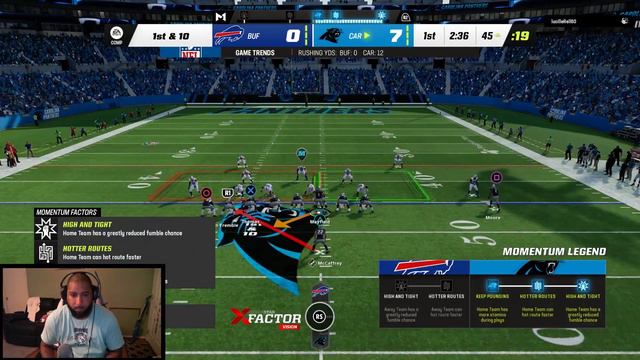 MADDEN 23 - CAROLINA PANTHERS - ONLINE H2H #KEEPSIMALIVE смотреть онлайн