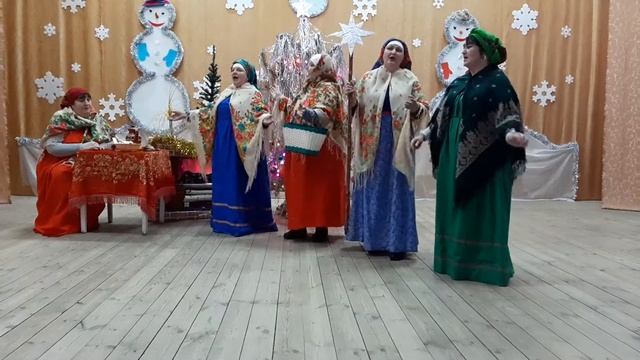 Краснозвездинский СДК Пришла Коляда, отворяй ворота смотреть онлайн