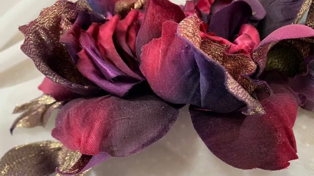 Бархатная роза своими руками. смотреть онлайн