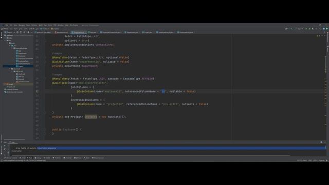 Modeling Many-to-many Relationships --- Spring (java): Database Integration: Modeling Data смотреть онлайн