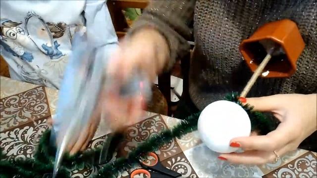 Поделка "Новогоднее дерево" смотреть онлайн