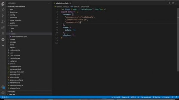 Install Tailwind CSS with Laravel 10 , Easy and Quick