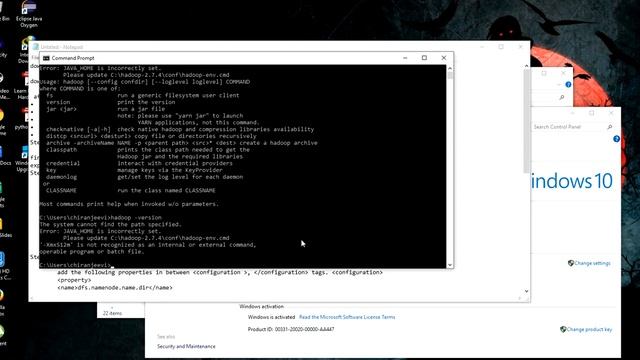 hadoop installing in windows with out using any 3rd party soft wares смотреть онлайн