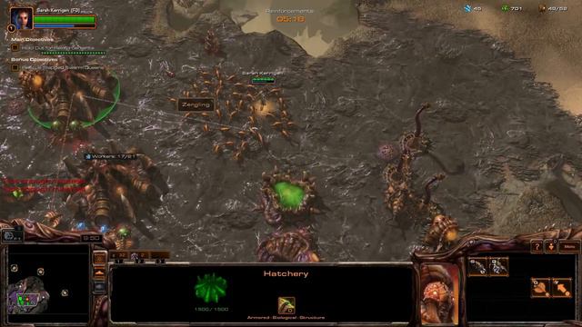 Starcraft II: Heart of the Swarm Mission 2 Campaign Walkthrough | Brutal Difficulty | Max Settings смотреть онлайн