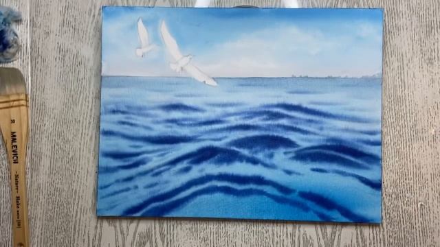 Море акварелью смотреть онлайн