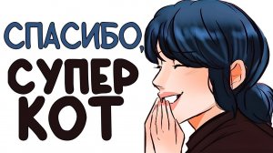 Комиксы Леди Баг и Супер Кот | Спасибо Супер Кот!