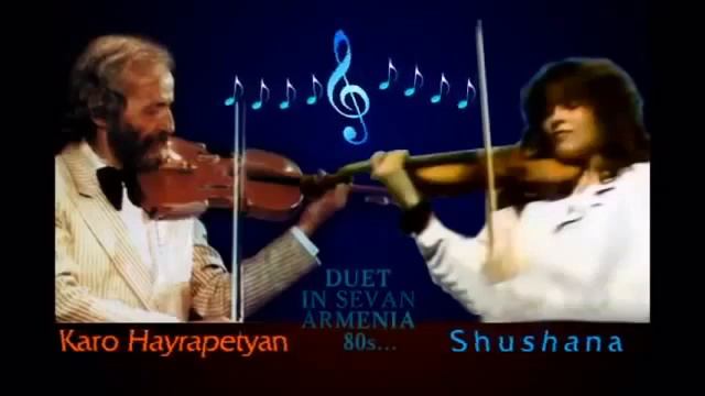 KARO HAYRAPETYAN & SHUSHANNA  IN SEVAN