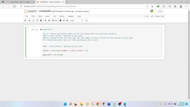 Python Programming Exercises: Miles-per-Gallon смотреть онлайн