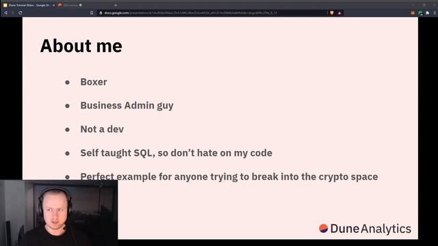 Dune Analytics Tutorial Series Introduction смотреть онлайн