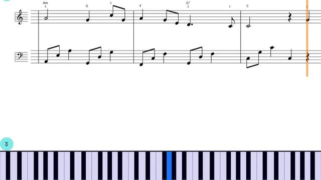 Down By The Sally Garden - piano sheet music смотреть онлайн