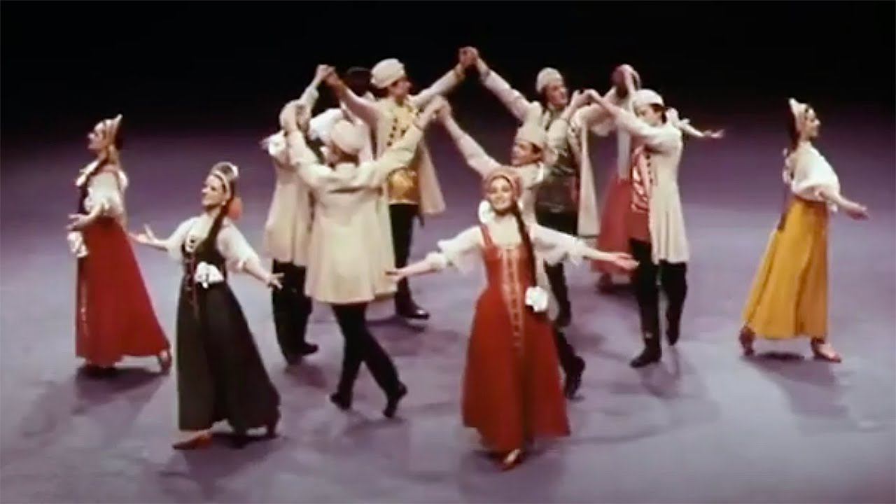 Русская сюита съемка 1982г. Балет Игоря Моисеева. смотреть онлайн