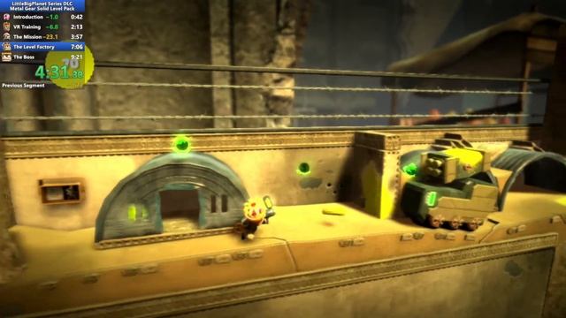 LittleBigPlanet Metal Gear Solid Pack Speedrun (8:29) [WR] смотреть онлайн