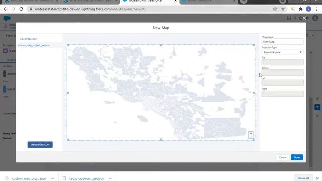 Work with GeoJSON and Create the Map || Tableau CRM Salesforce смотреть онлайн