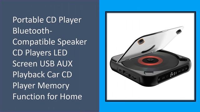 Top 5 Best Portable CD Player in 2024 смотреть онлайн
