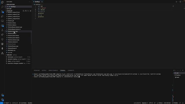 Python compiler demo смотреть онлайн