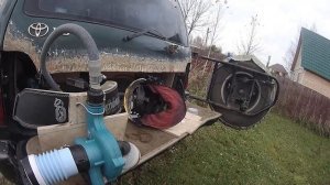 Самодельный блок подачи воздуха,для сварочной маски !!!