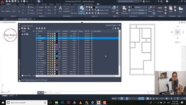 Learn AutoCAD with Ar.Tanya || Chapter 17 - Line type смотреть онлайн