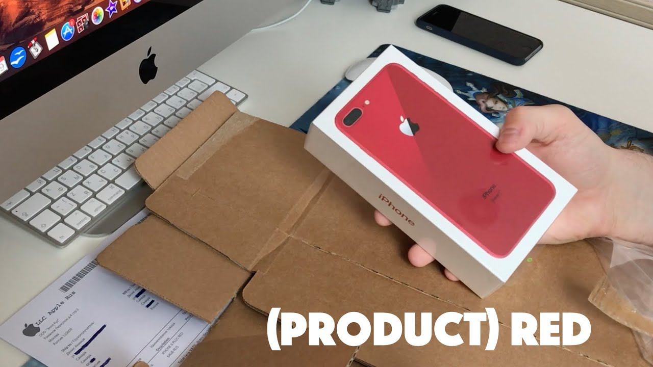 Купил iPhone 8 plus (product) RED в Apple Store смотреть онлайн