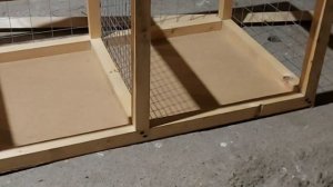 Выстовачная клетка для голубей часть 1